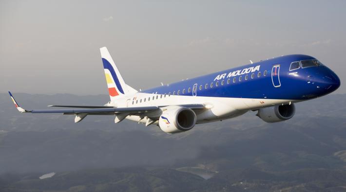 Air Moldova E190 Vliegtuig Volgen